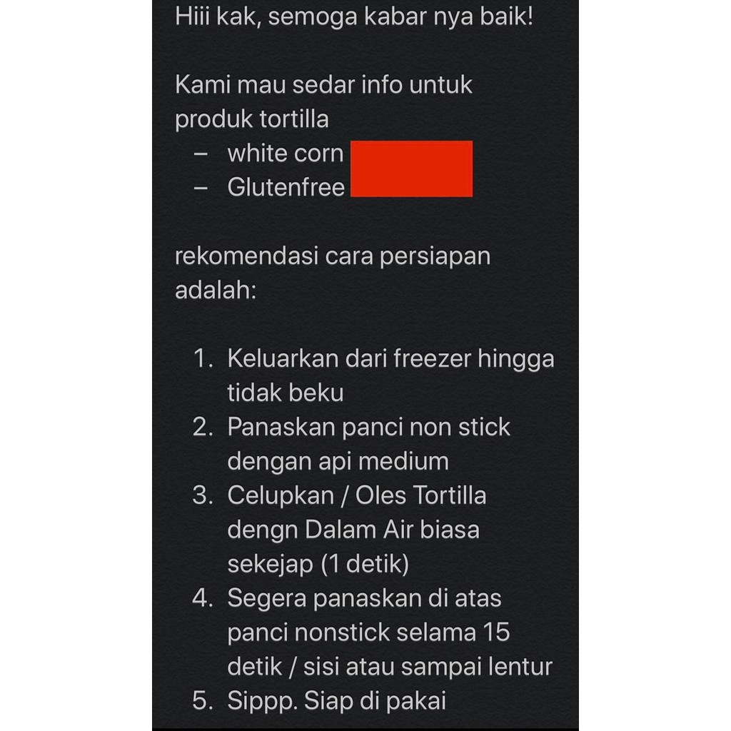 

Gluten Free Tortilla Frozen Kulit Kebab,20cm, Sehat,Bebas Pengawet