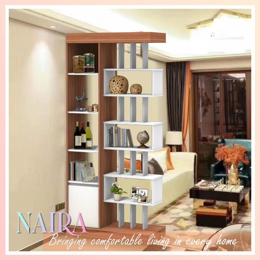 Bufet Penyekat Ruangan / Rak Buku Partisi LHD NAIRA