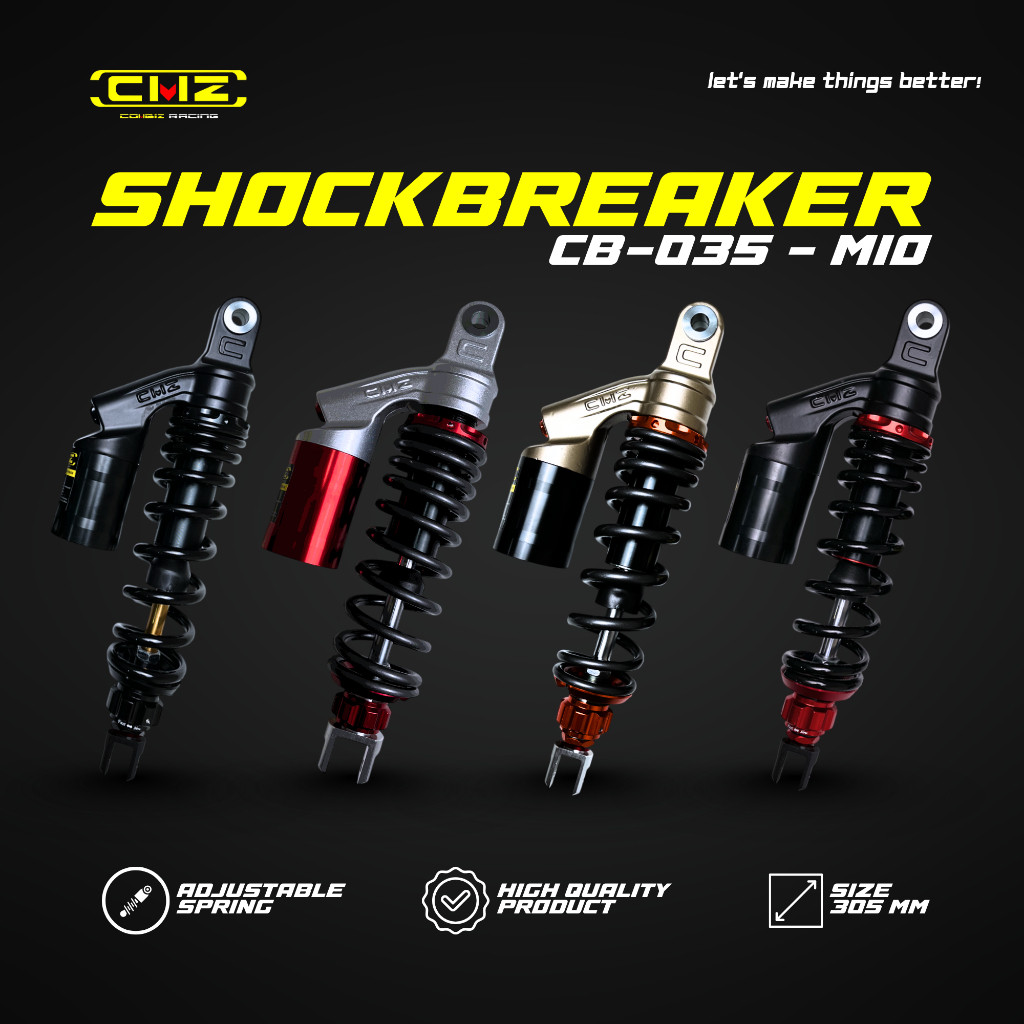 CMZ Shockbreaker 305 MM - MIO BEAT VARIO110 skok suspensi Motor