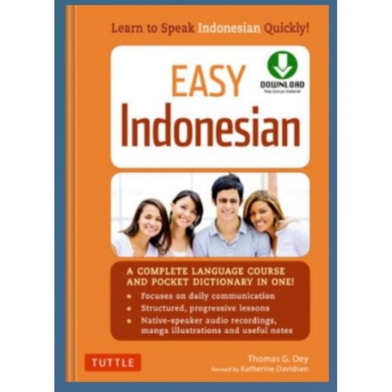 BUKU Easy Indonesian: Learn to Speak Indonesian Quickly