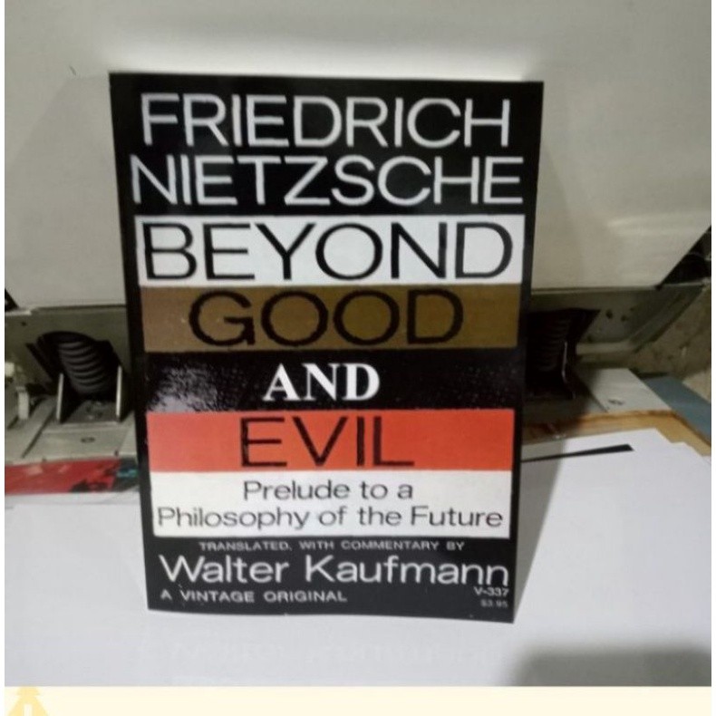 Buku BEYOND GOOD AND EVIL NIETZSCHE