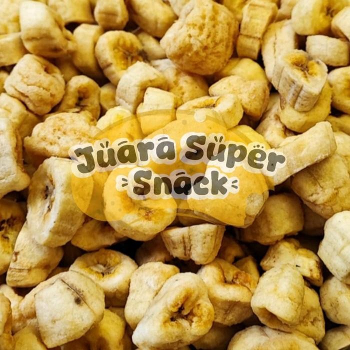 

PISANG OVEN CRISPY 500GRAM MANIS RENYAH BUAH KERING VIRAL Food - 500gram