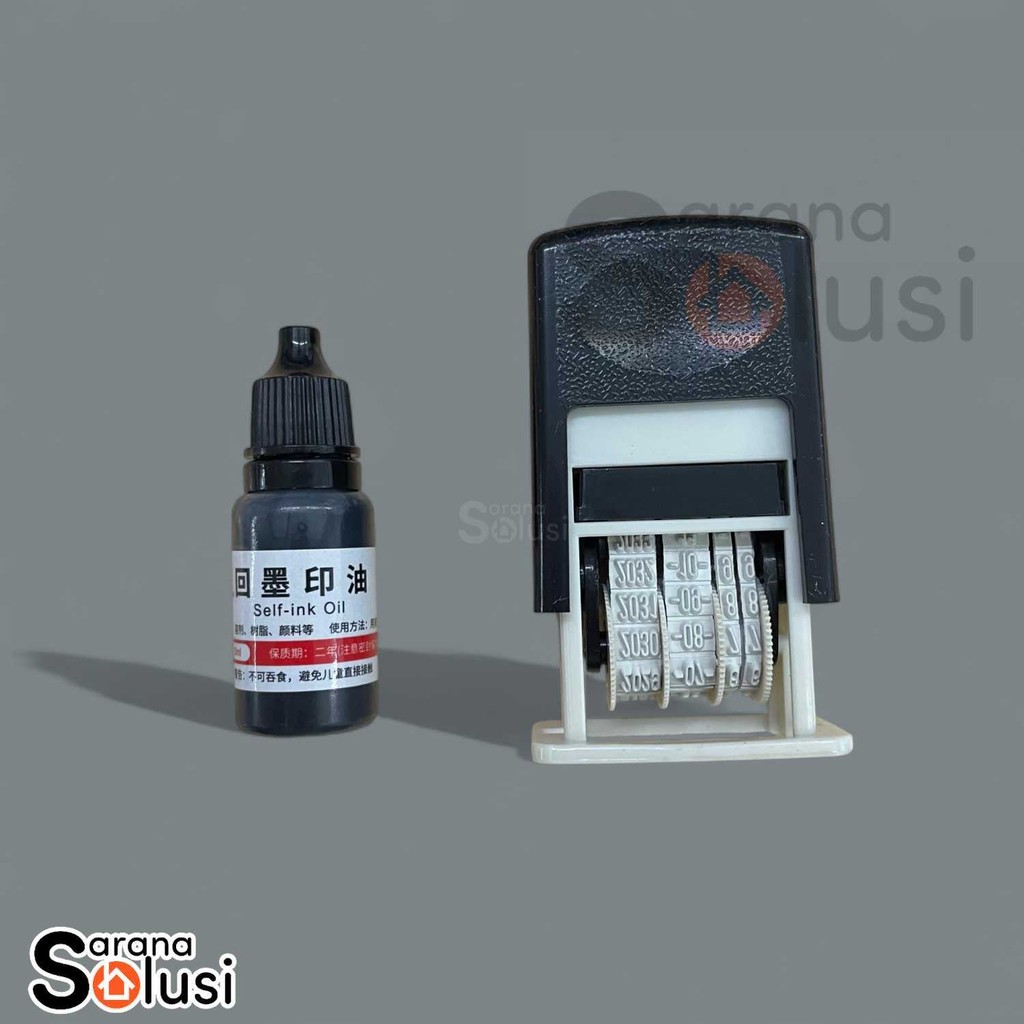 

Stempel Tanggal Bulan Tahun Mini Portable Date Stamp