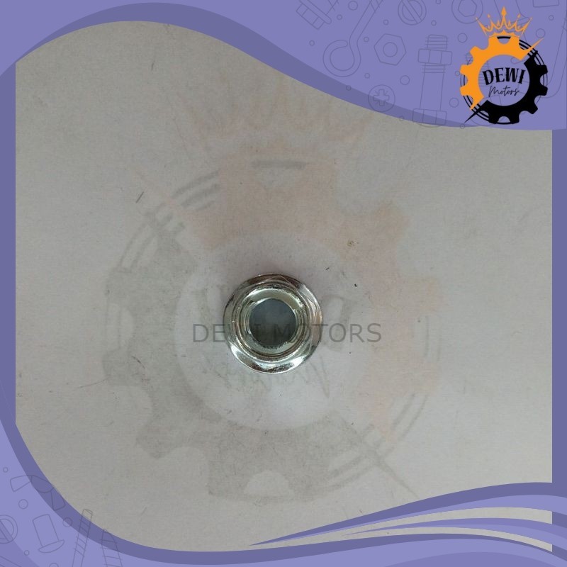 MUR FLANGE M12 KUNCI 17 MUR RING NEMPEL/MUR RODA DEPAN HONDA BEAT VARIO /DEWI MOTORS