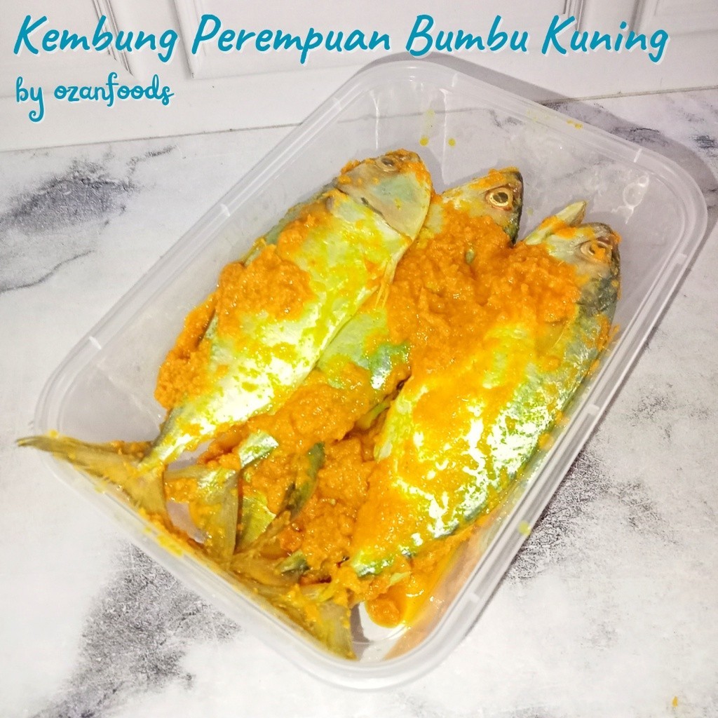 

Ikan Kembung Perempuan Bumbu Kuning