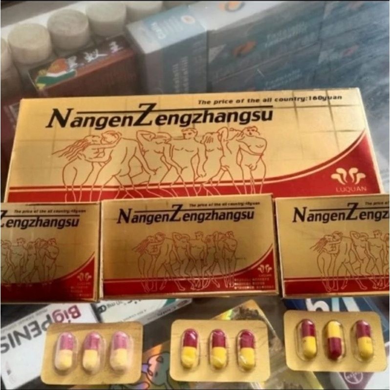 OBAT KUAT PRIA NANGEN ZENGZHANGSU ASLI 100% ORIGINAL OBAT KUAT PRIA TAHAN LAMA SEX OBAT STAMINA PRIA