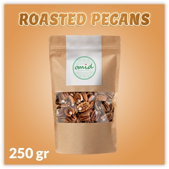 

[[ K23 - BEST SELLER Roasted Pecan Nut (Kacang Pecan Panggang) 250gr ]]