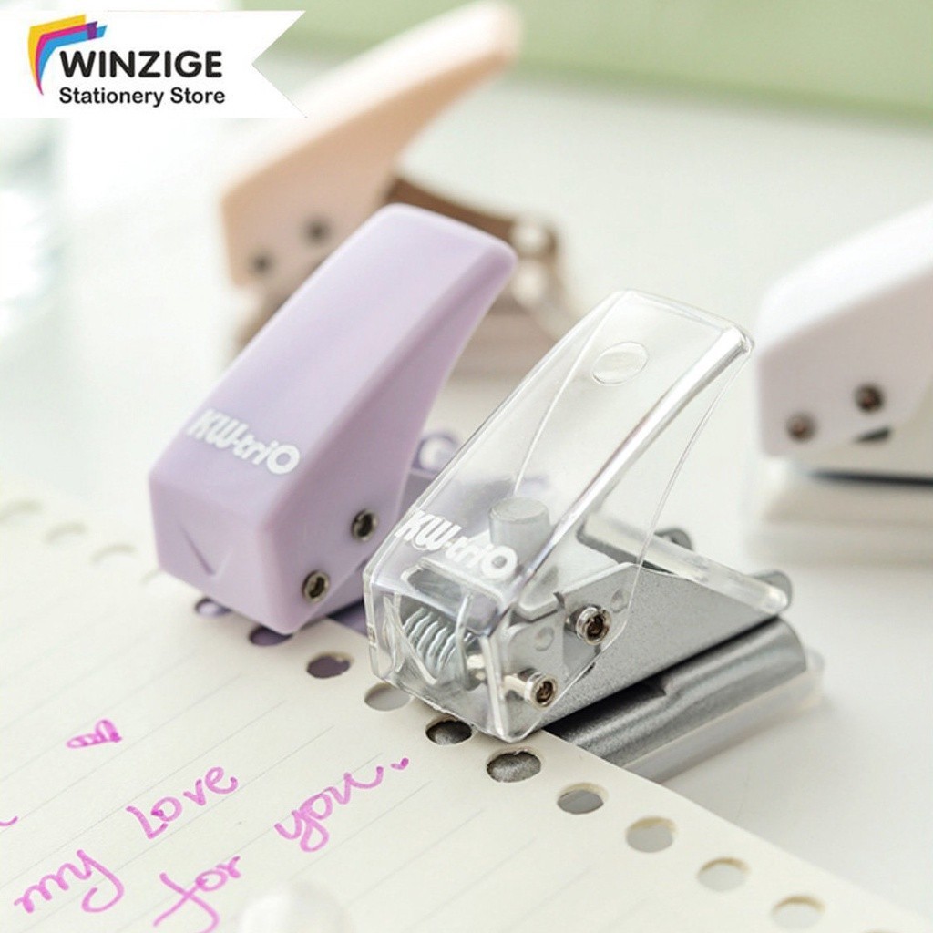 

SURABAYA Winzige Mini Punch Pembolong Kertas Satu Lubang One Hole Punch Lucu Unik Mini Cute Stapler Kertas Planner DIY Scrapbook