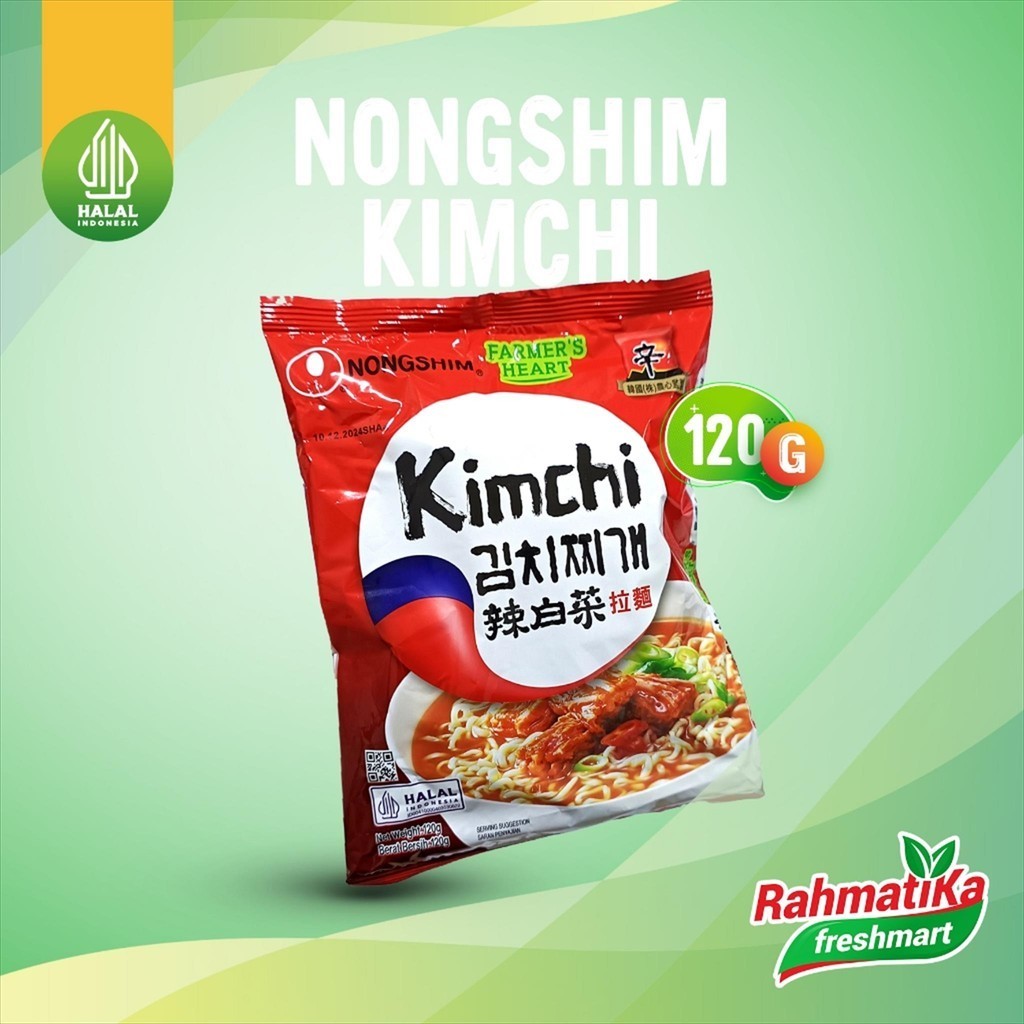 

Nongshim Kimchi / Mie Instan 120 gram