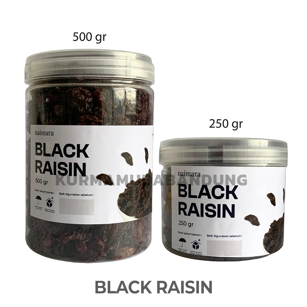 

KISMIS HITAM BLACK RAISIN MANIS PREMIUM ORIGINAL 250gr/500gr