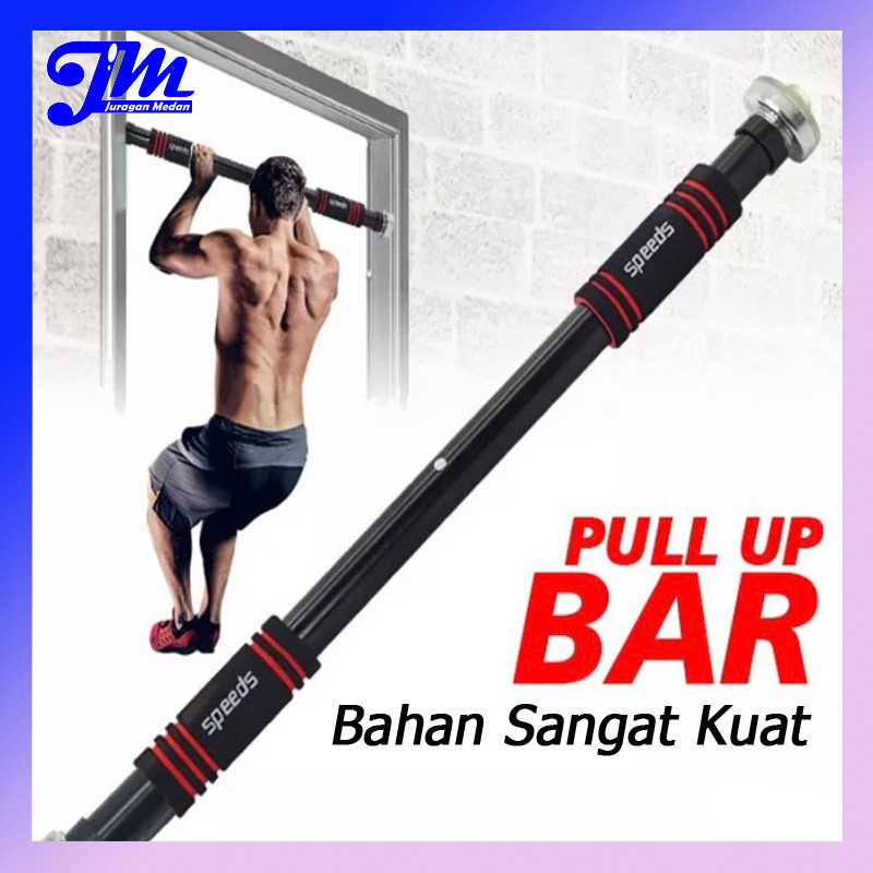 Pull Up Bar Pintu Door Gym Bar Solid Grip Dinding Door Chinning Alat Pull Up Dinding Pintu Fitnes Ol