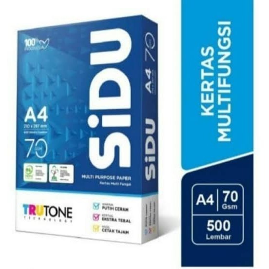 

Kertas HVS Sinar Dunia (SIDU) A4 70 Gr