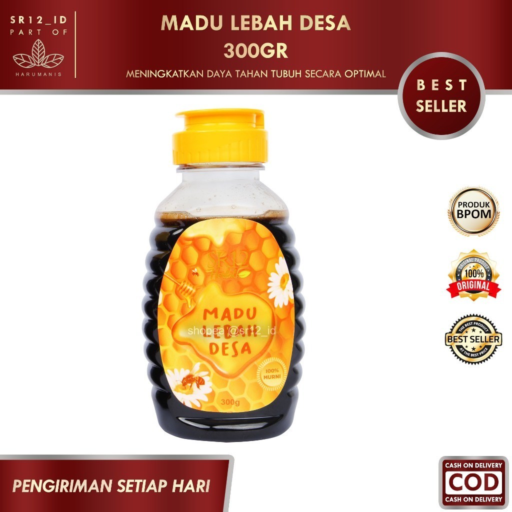 

MADU LEBAH DESA 300GRAM / MADU MURNI UNTUK MENJAGA STAMINA TUBUH DEWASA & ANAK-ANAK