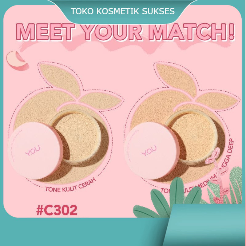 Y.O.U SIMPLICITY LOOSE POWDER | bedak tabur Y.O.U