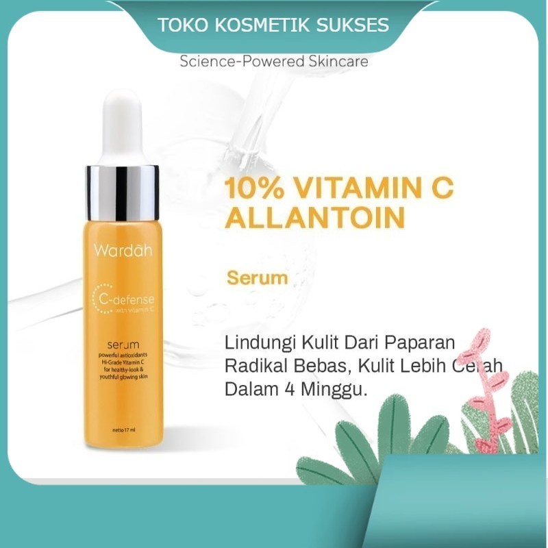 WARDAH C-DEFENSE SERUM | serum wajah WARDAH
