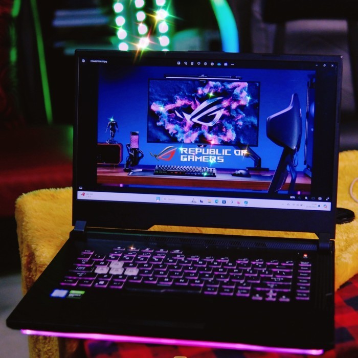 Laptop asus rog g531 gd i5 bekas second