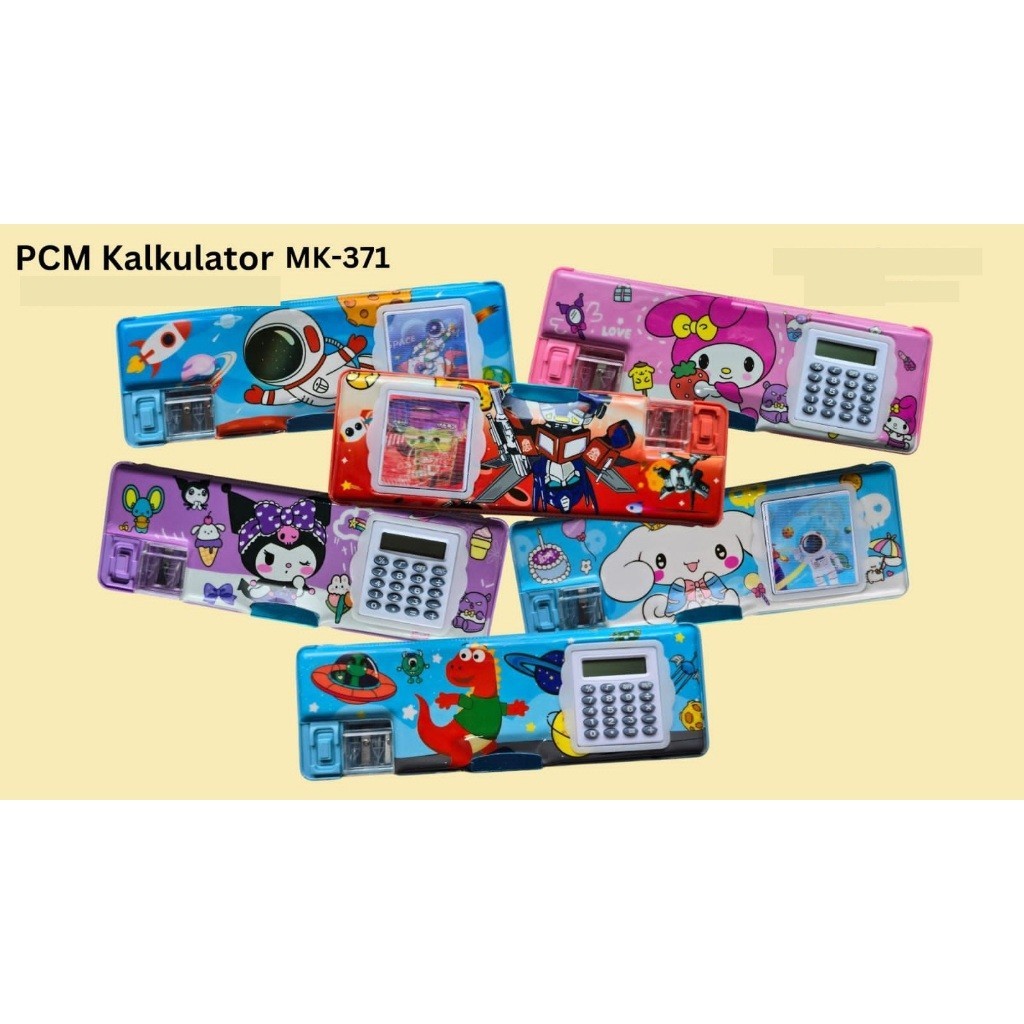 

kotak pensil magnet calculator MK-371