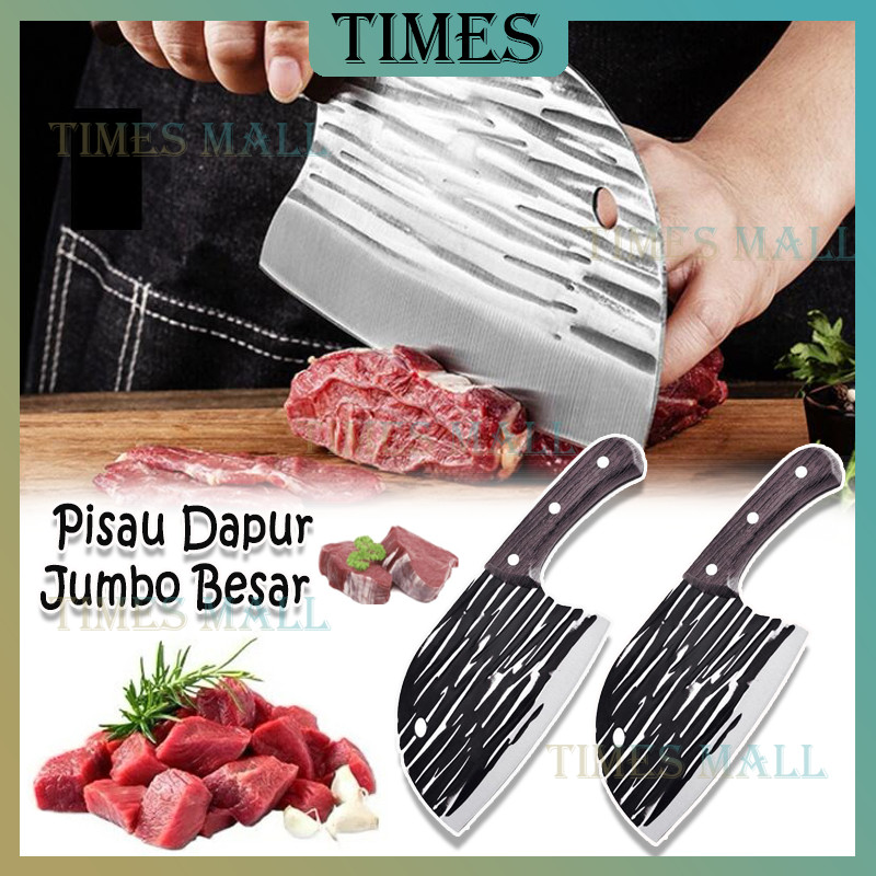 Pisau Koki Jepang Super Tajam/Pisau Daging Besar/Pisau Koki Dapur/Chef Knife/Pisau Dapur Jumbo Besar