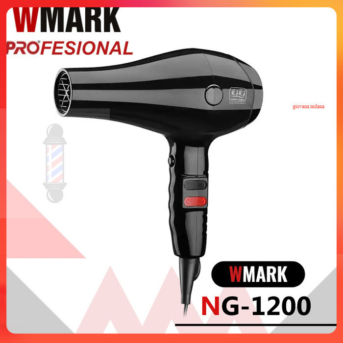 WMARK PRO WMARK PROESIONAL KIKI NG - 1200 HAIR DRYER 1000 WATT ORIGINAL 100%