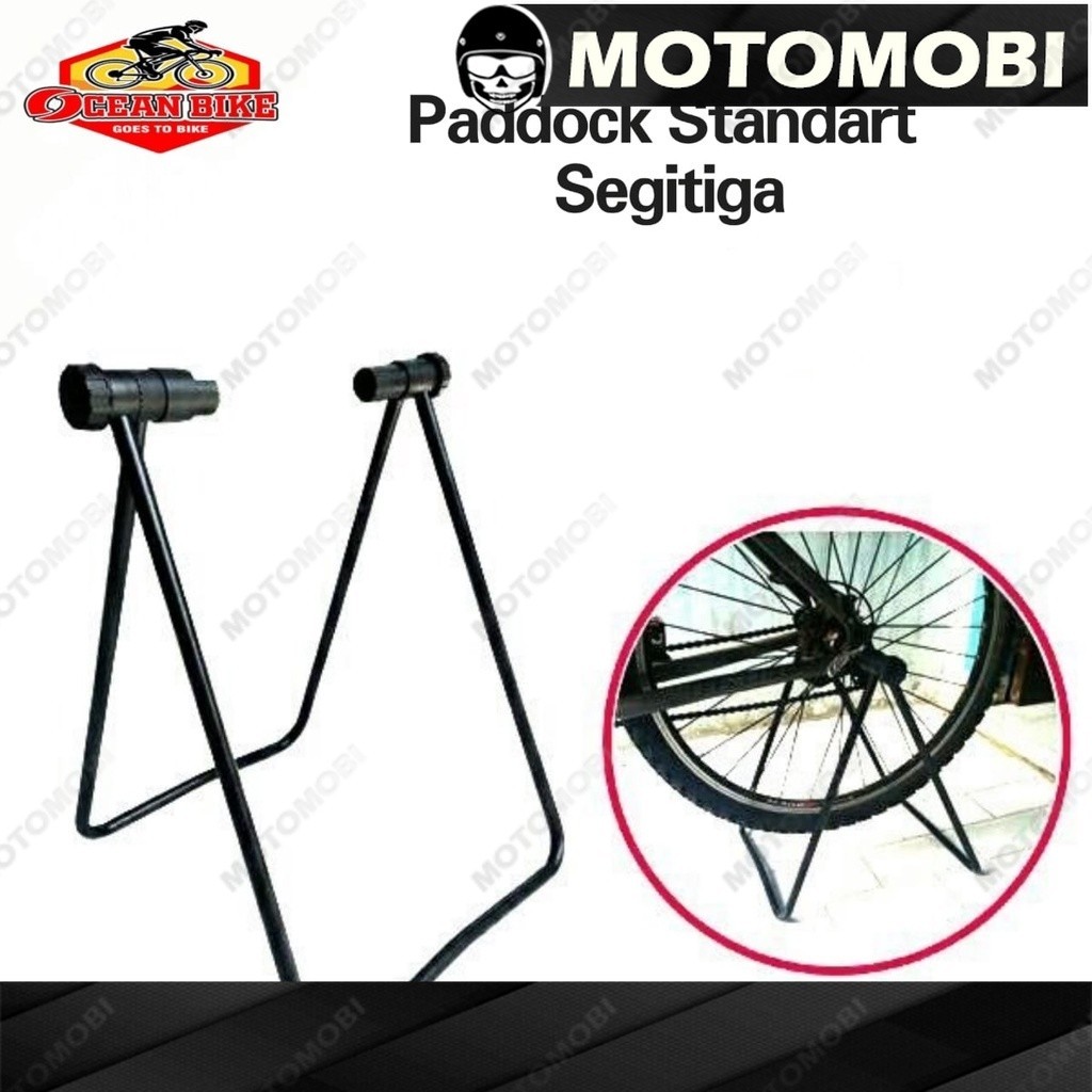 Paddock Sepeda Gunung  Paddock Road Bike in Premium Universal Segitiga Cagak Sepeda Pedok