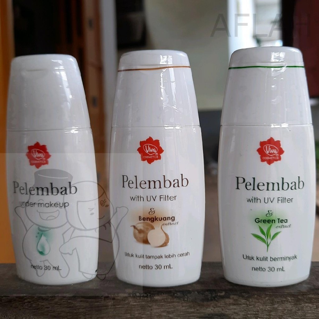 Viva Pelembab 30ml - Viva Under Makeup - Viva Pelembab Green Tea - Viva Pelembab Bengkuang 30 ml