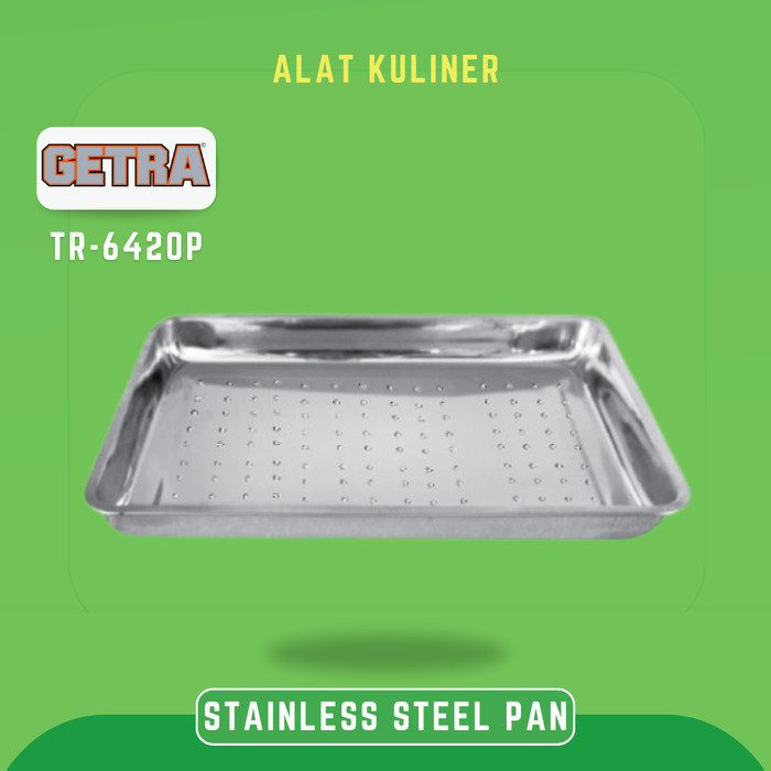 GETRA TR 6420P TR-6420P BAKING TRAY STAINLESS STEEL PERPORATED