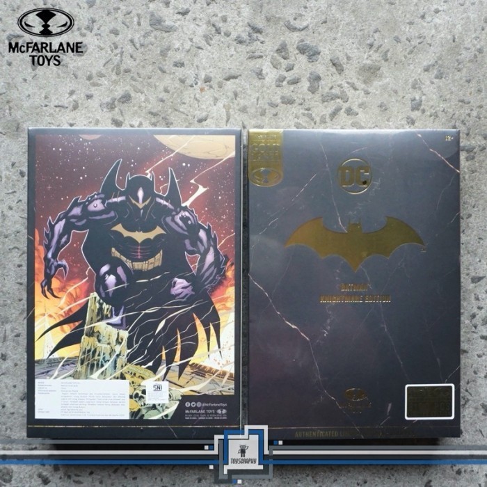 Mcfarlane DC Multiverse Gold Label BATMAN Knightmare Edition Hellbat