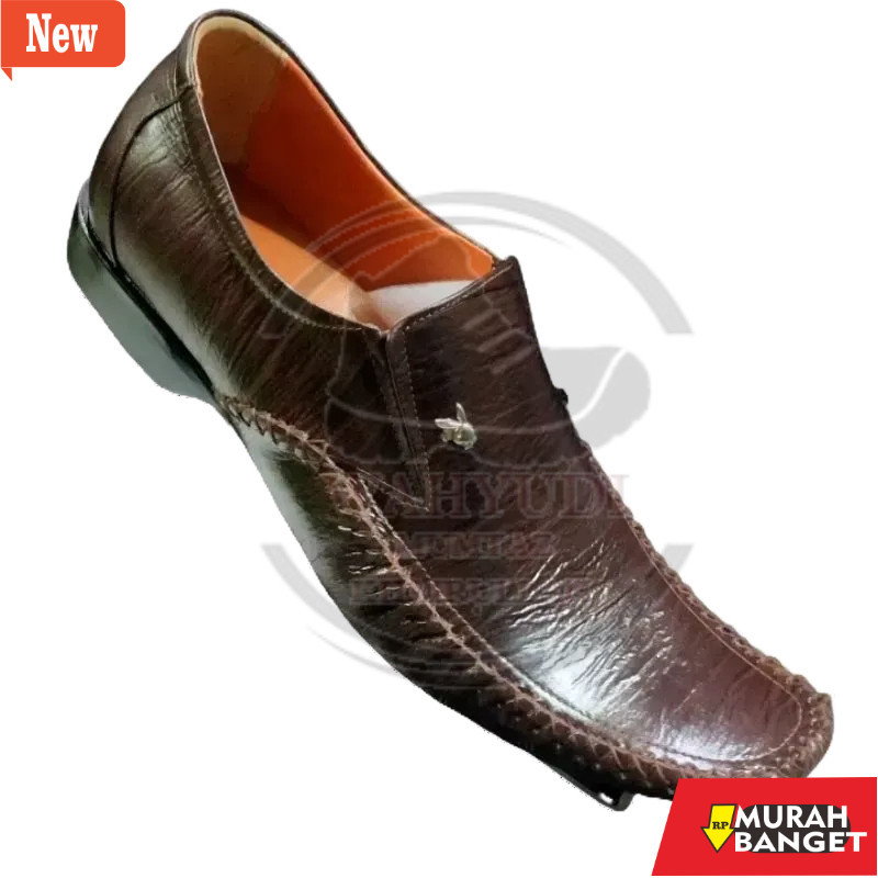 Sepatu kerja pria kekinian yg lagi viral- Sepatu pantopel kulit sepatu formal pria sepatu pria kulit