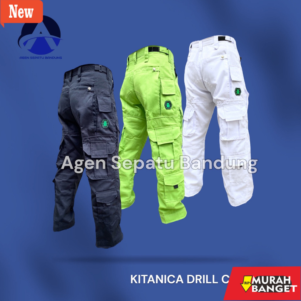 Celana jeans pria yg kekinian lagi viral- CELANA TACTICAL KITANICA / CELANA PANJANG PDL KITANICA / C