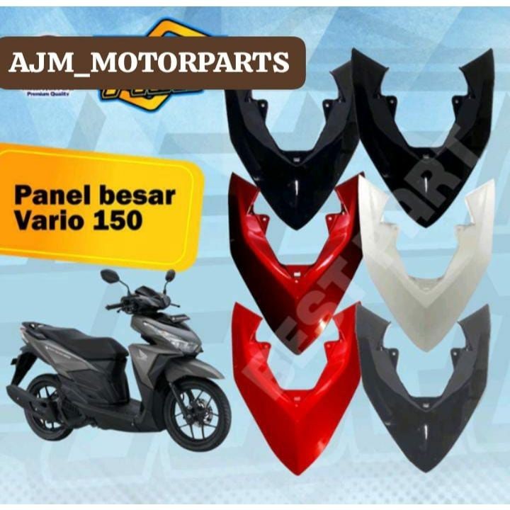 AJM- Panel Tameng Dada Depan Tameng lampu depan Vario 150 125. Panel Vario 150 Besar
