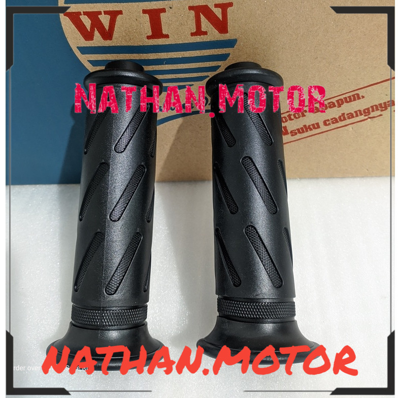 Handgrip Smash 110 Karbu Lama 2001 2002 2003 2004 2005 | grip handfat WIN | sarung gas kiri kanan mo