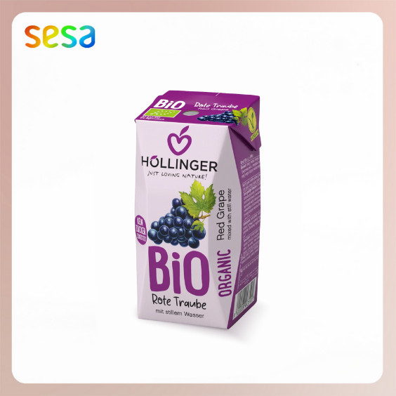 

HOLLINGER Organic Red Grape 1 L - Minuman Segar Sehat