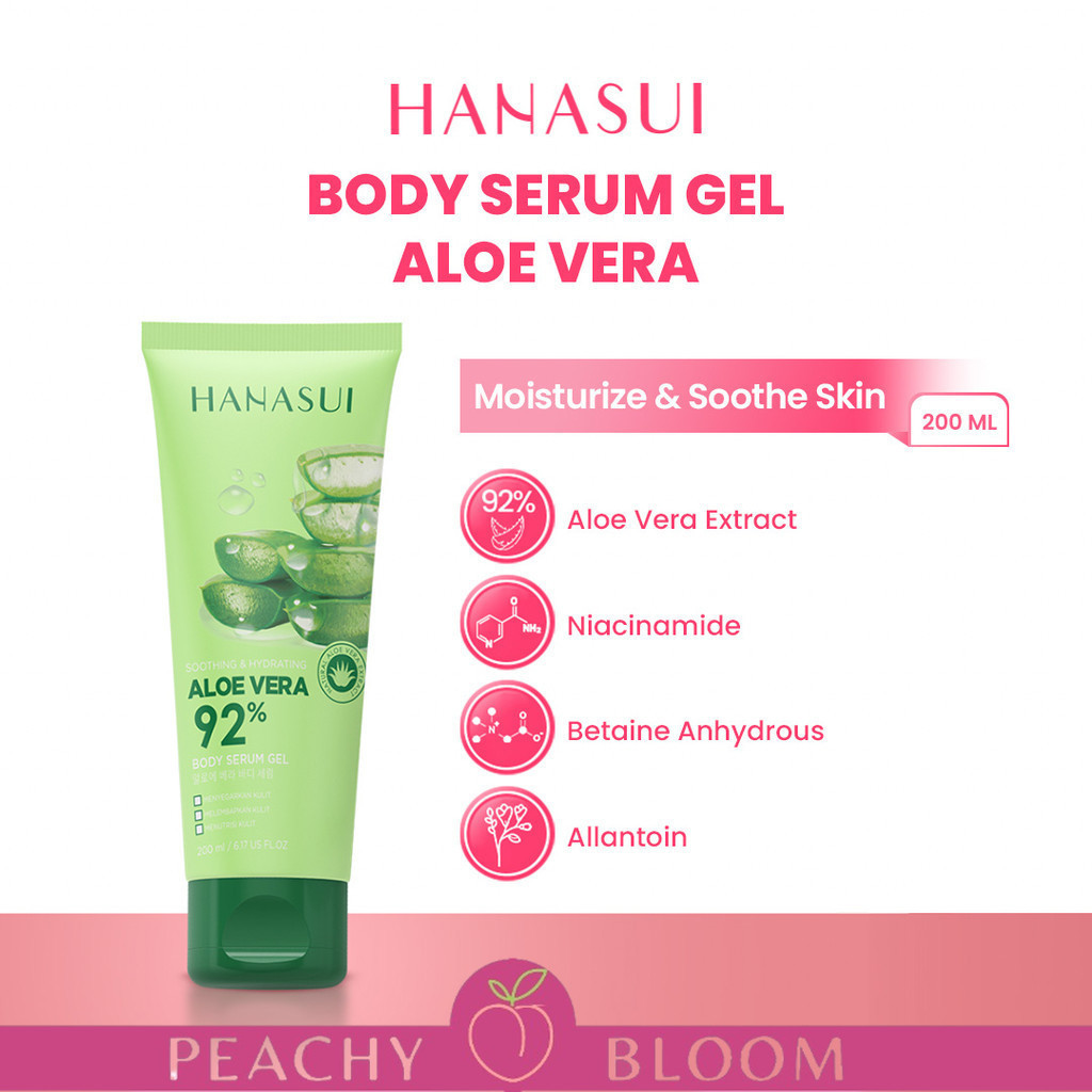 Hanasui Body Serum Gel Aloe Vera