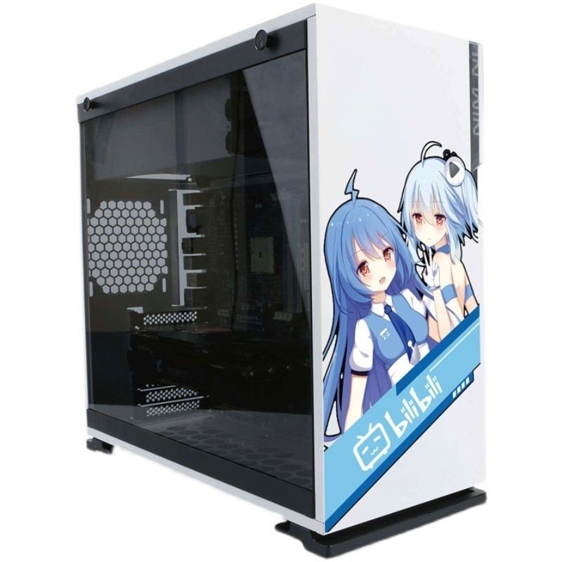 

1Pcs Customized Japanese Anime Gaming Genshin Impact Cute Girl PVC Sticker Desktop Decoration Sticker for DIY Computer Case