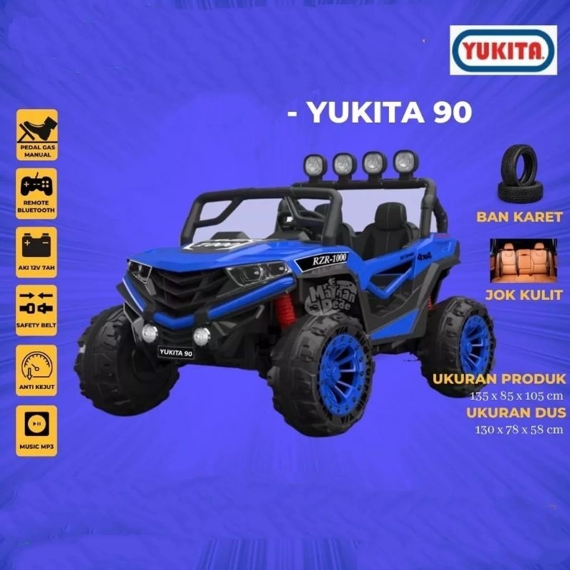 Mobil Aki Anak Monster Yukita 90