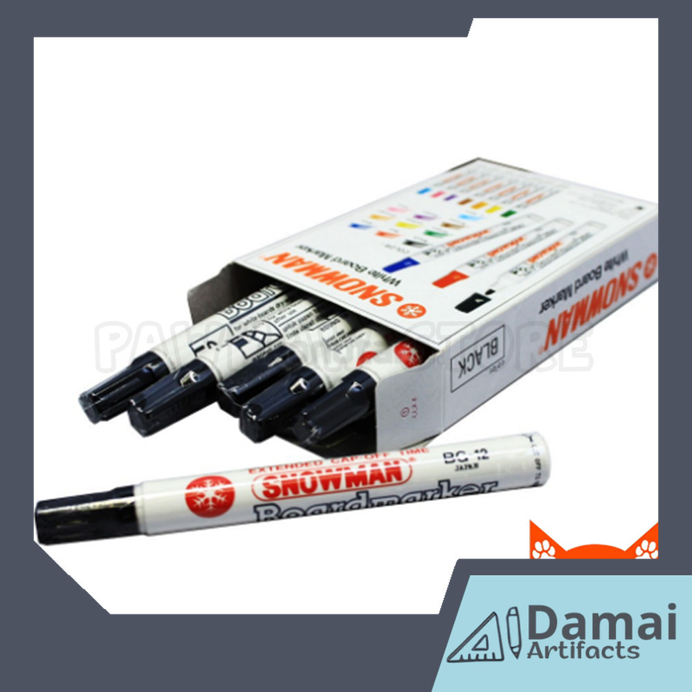 

Spidol Whiteboard SNOWMAN BG12 ( PCS )