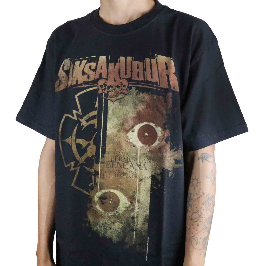 【COD】 SIKSAKUBUR - BERMUATAN BENCANA TSHIRT KAOS