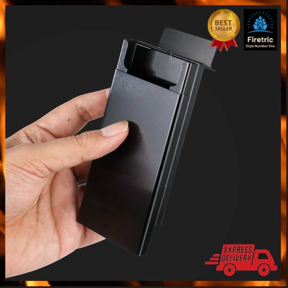 LAIFU Kotak Bungkus Rkk Elegan Aluminium Slider Cigarette Case - FQ960