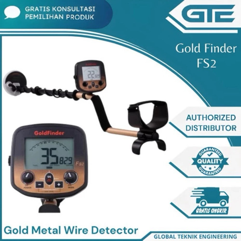 Gold Finder FS2 Professional Underground Gold Metal Wire Detector