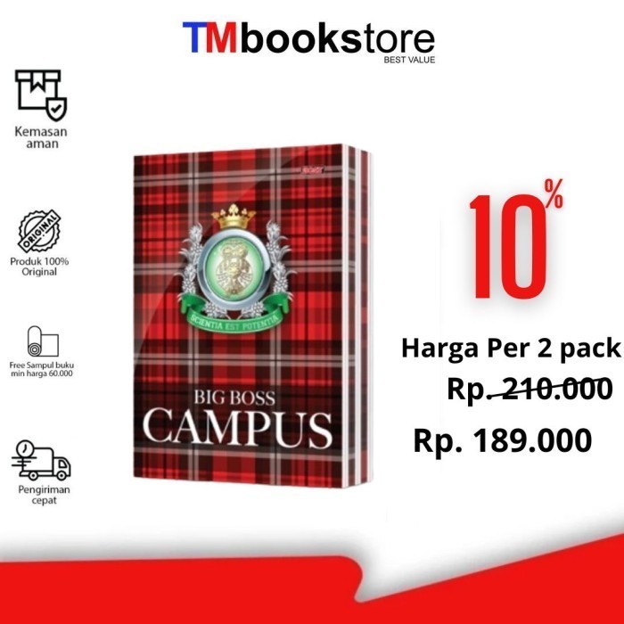 

BUKU TULIS 50 CAMP @10 40456513 SINAR DUNIA (ISI 2 PACK) TMBOOKSTORE