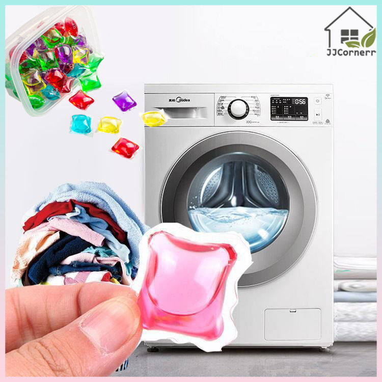 Laundry Gel Ball / Sabun Deterjen Gel Wangi / Sabun Cair Cuci Baju /30/50/100pcs Detergen Pembersih