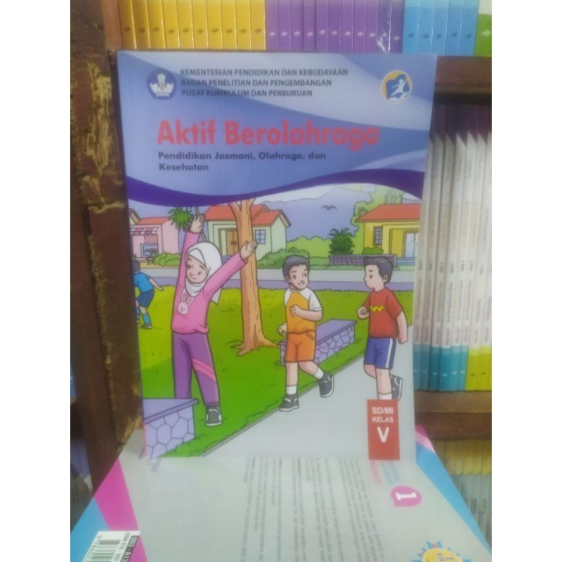 Buku SD Aktif Berolahraga Kelas 5 Diknas