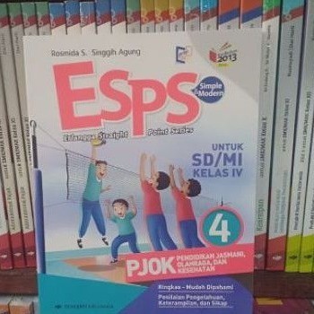 Buku SD ESPS PJOK Kelas 4 Erlangga