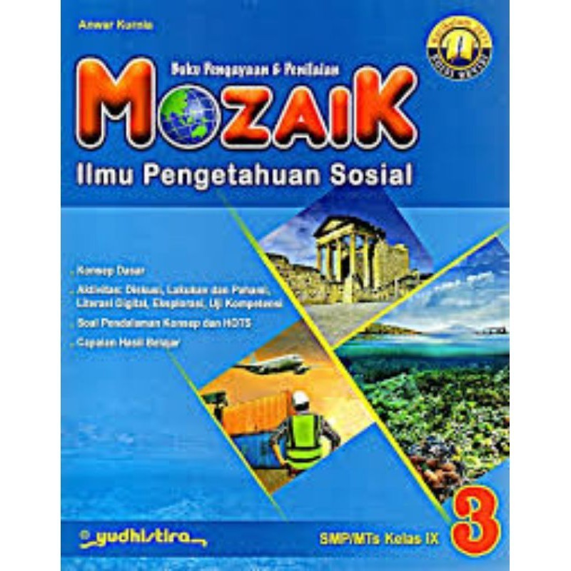 Buku SMP Mozaik IPS Terpadu Kelas 9 Yudhistira