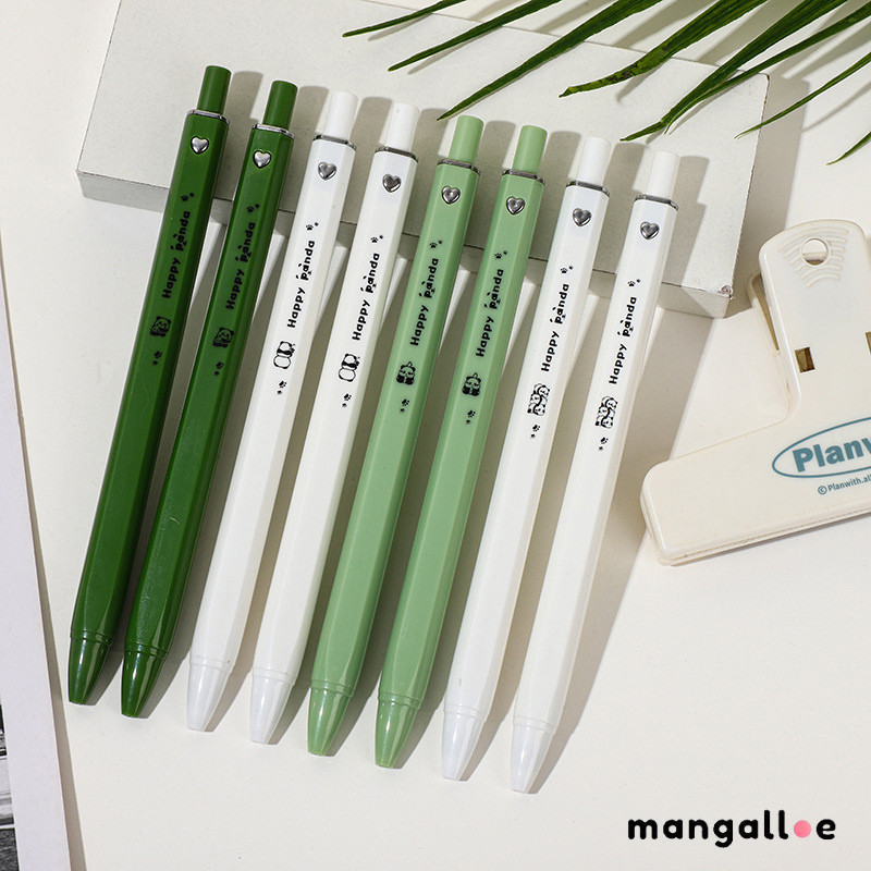 

【COD】 Pena Netral Tekan Persegi Panda Lucu Pena Latihan Siswa Melakukan Pena Air Hitam 0.5Mm MG