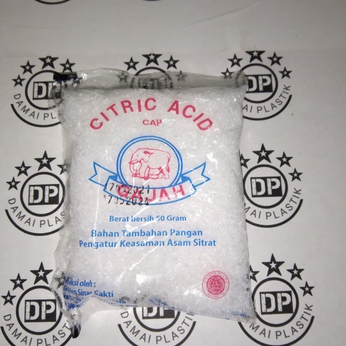 CITRIC ACID Citrun Cap Gajah