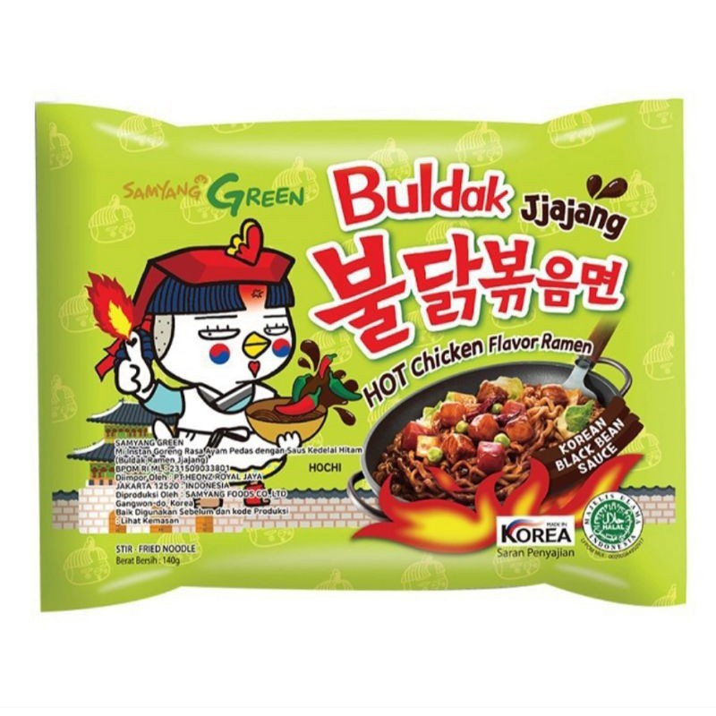 

Samyang Buldak Jjang Hot Chicken Flavour Ramen 140 gr