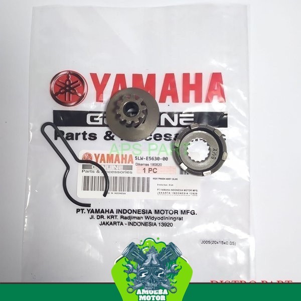 Gear Gigi Pinion Kick Stater Assy Mio Sporty Smile 5LW Kualitas Ori