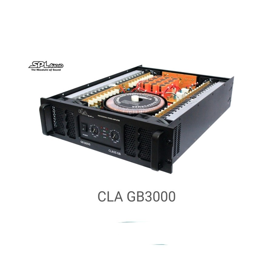 POWER AMPLIFIER CLA GB3000 CLA By SPL Audio Power Amplifier GB 3000