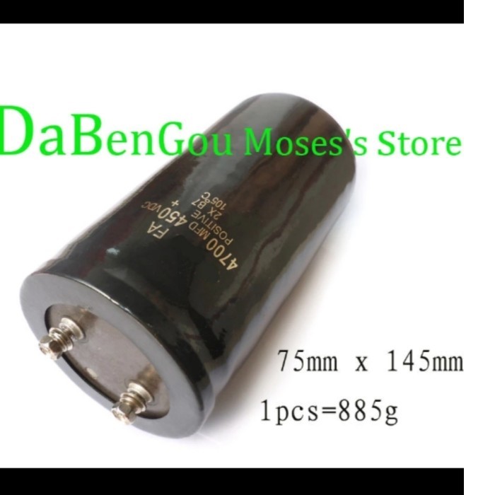 PART elco 4700 450v 4700uf hitachi